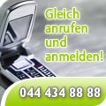 Gleich anrufen und anmelden 044 434 88 88