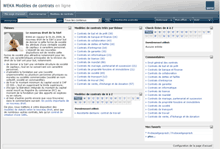 Mod&egrave;les de contrats