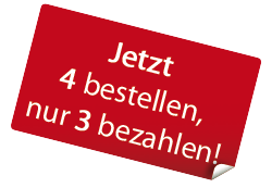 Spezialpreis: 4 für 3 Bücher