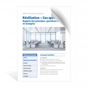Résiliation – Cas spéciaux