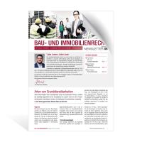 Newsletter Bau- und Immobilienrecht